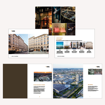 Imagebroschüre, Exposé, Marketingtools<br />
Grafik- und Webdesign · DIRRIGL DESIGN