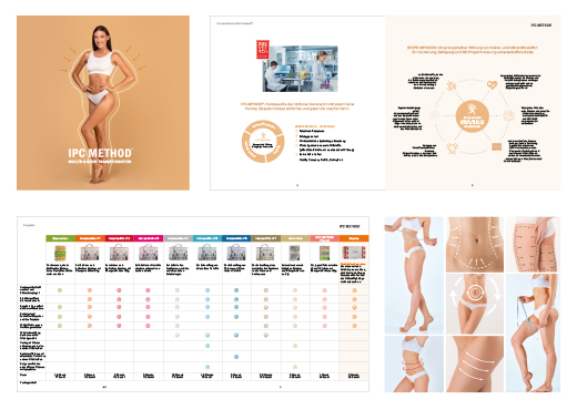 Broschuere Nahrungsergänzung, Grafik- und Webdesign DIRRIGL DESIGN