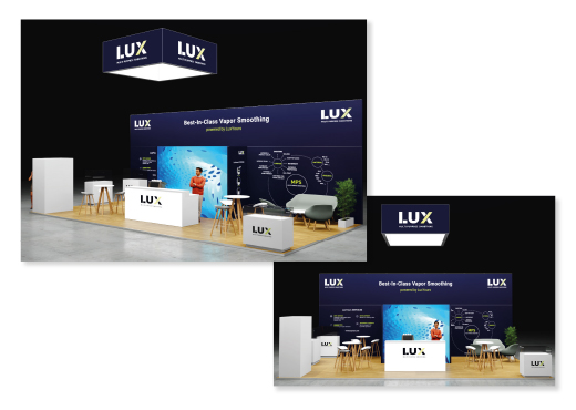 Messestand, Grafik- und Webdesign · DIRRIGL DESIGN